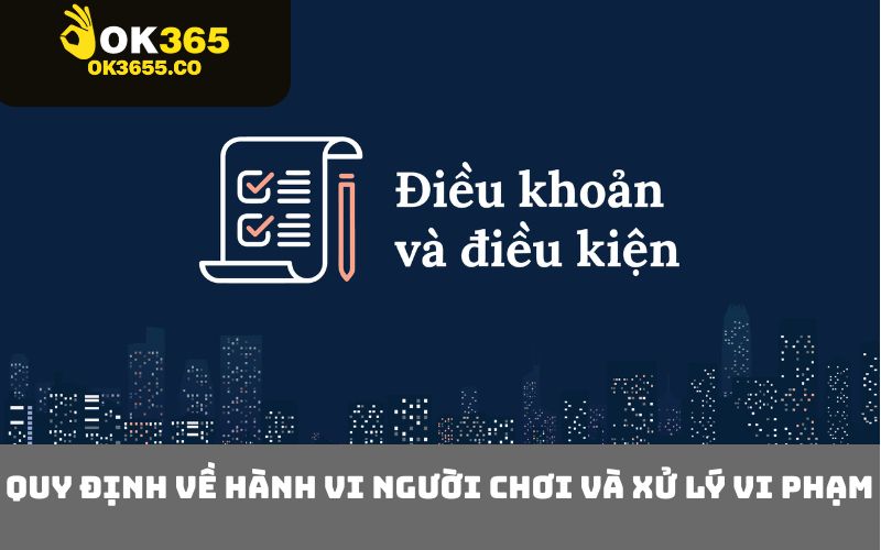 Quy định về hành vi người chơi và xử lý vi phạm