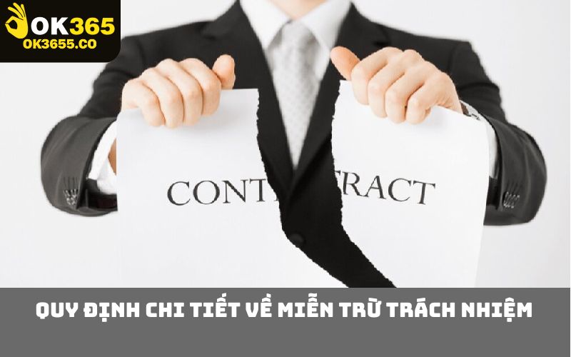 Quy Định Chi Tiết Về Miễn Trừ Trách Nhiệm