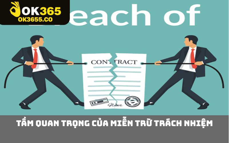 Tầm Quan Trọng Của Miễn Trừ Trách Nhiệm