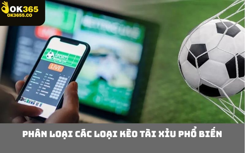 Phân loại các loại kèo tài xỉu phổ biến