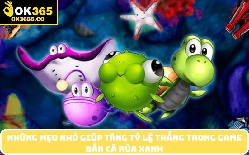 Những mẹo nhỏ giúp tăng tỷ lệ thắng trong game bắn cá Rùa Xanh