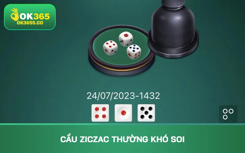 Cầu ziczac thường khó soi