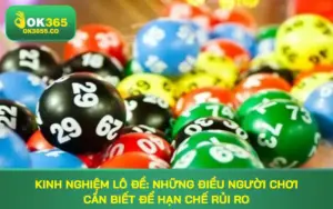 kinh nghiệm lô đề