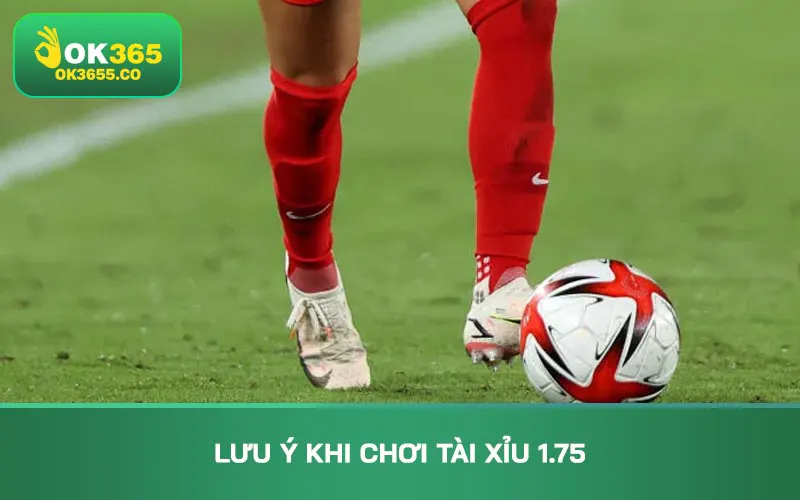 Lưu ý khi chơi tài xỉu 1.75