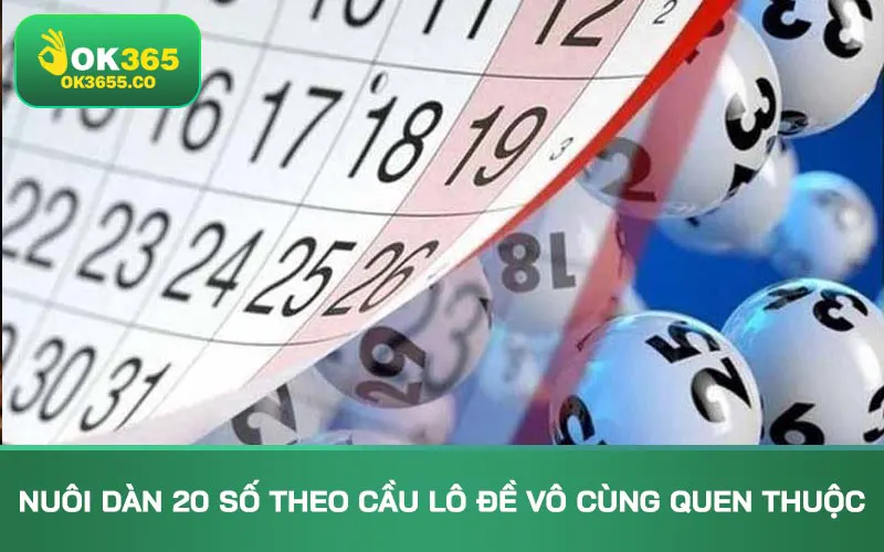 Nuôi dàn 20 số theo cầu lô đề vô cùng quen thuộc